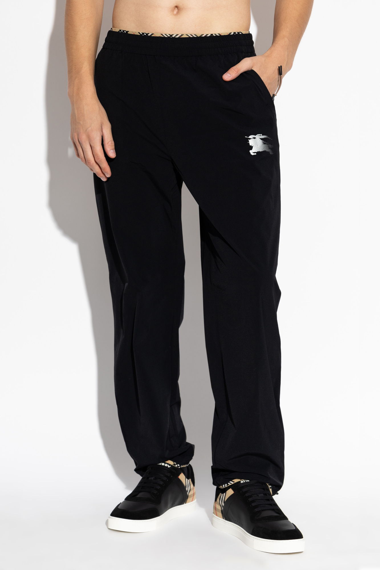 Black 'Aidan' trousers Burberry - Vitkac AS